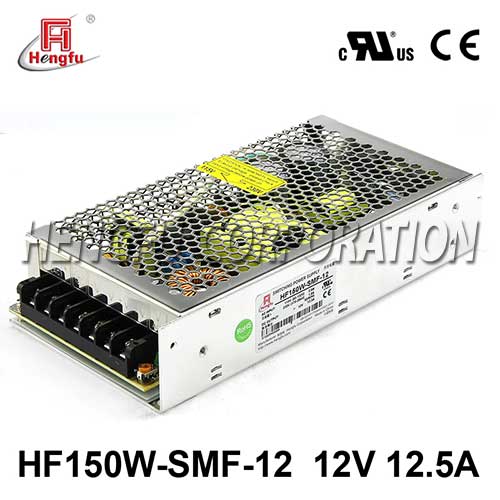 HF150W-SMF-12衡孚电源110V/220VAC转DC12V12.5A小薄直流开关电源