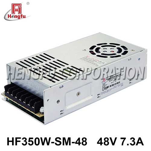 衡孚电源HF350W-SM-48直流DC48V7.3A单路小体积大功率开关电源