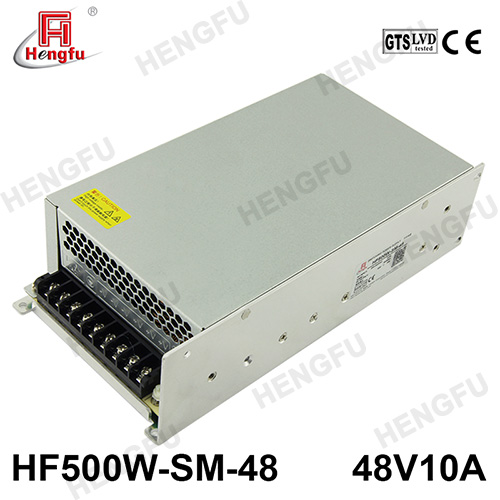 衡孚电源HF500W-SM-48官方直销DC48V10A单路小体积大功率开关电源
